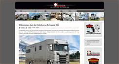 Desktop Screenshot of interhorse.ch